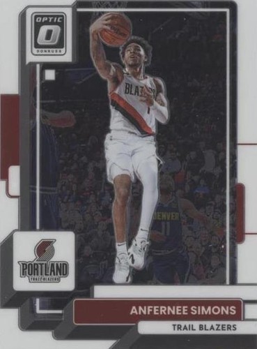 ANFERNEE SIMONS ~ 2022-23 Donruss Signature Series Autograph AUTO