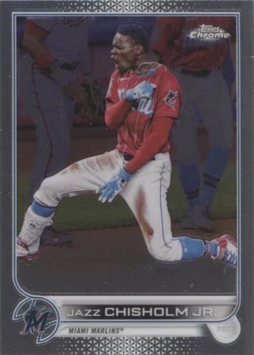 Jazz Chisholm Jr. 2022 Topps Clearly Authentic Auto #d /10 Topps