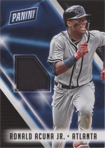 2018 Panini The National Ronald Acuna Jr. Braves RC Rookie Patch