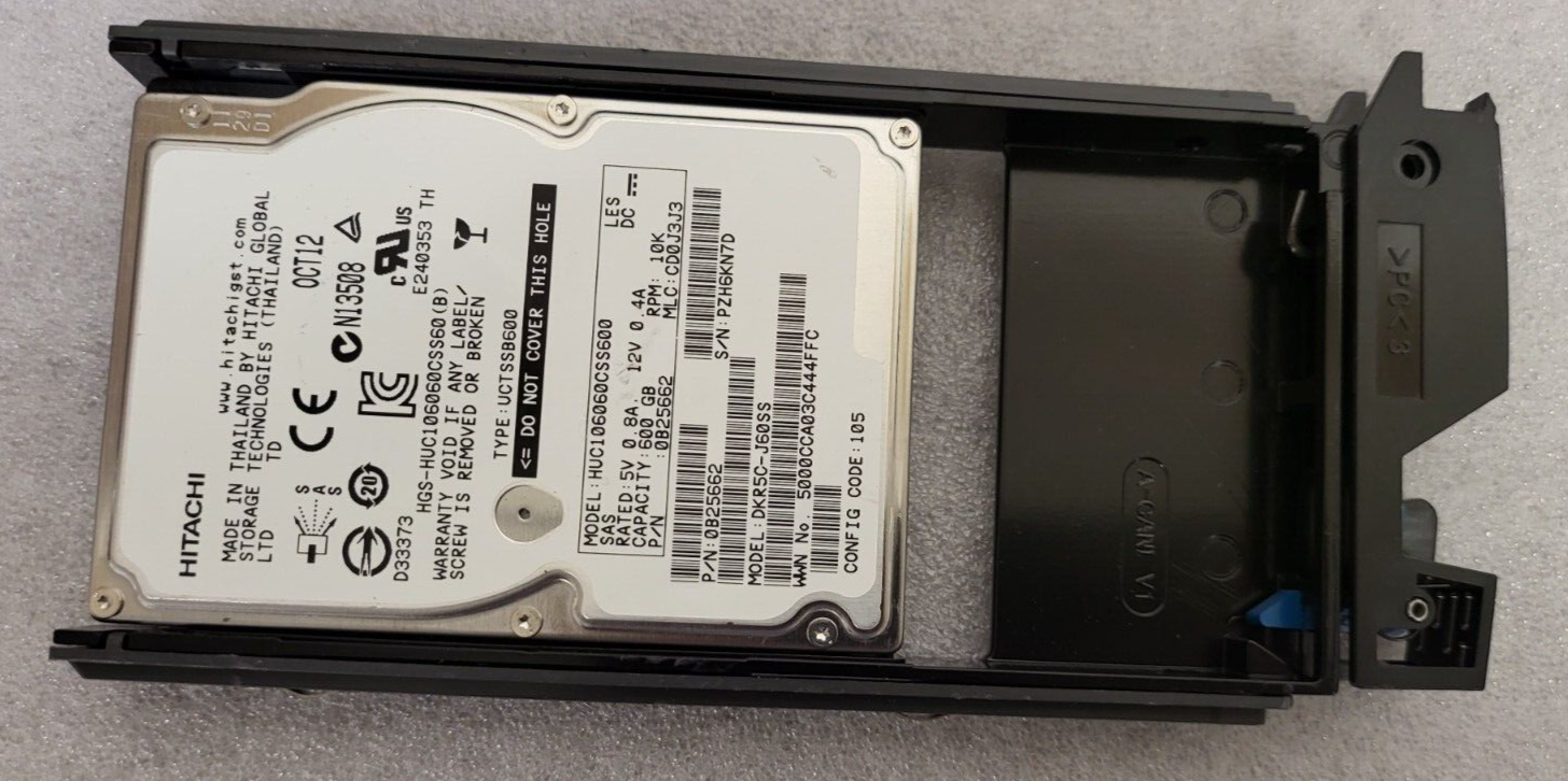 5541892-A DKR5C-J600SS HITACHI HDD 600GB / 10K / SAS 6G / 2.5