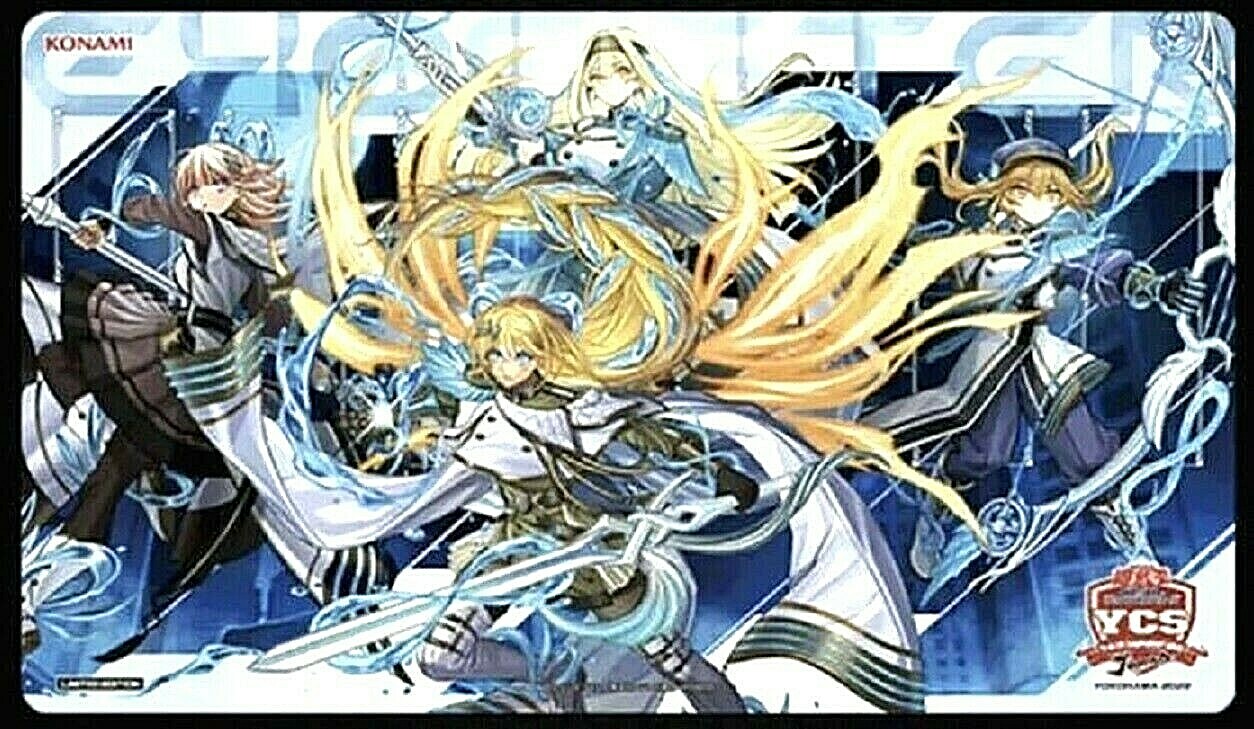 Yugioh Official Playmat Only Exosister YCSJ Yokohama 2022 Duel Set