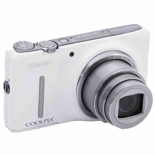 Nikon COOLPIX S9400 18MP Digital Camera W. 18x Zoom Lens White | eBay