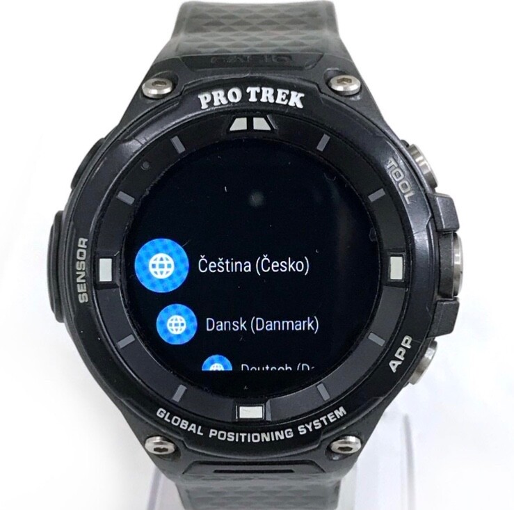 Casio Pro Trek Men's Black Smart Watch WSD-F20-BK WSD-F20 Used