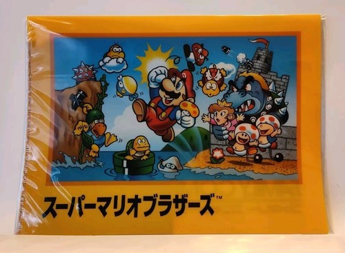 Nintendo Store Japan Exclusive Super Mario Bros. Two-Pocket A4