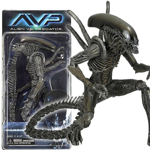 NECA Aliens Warrior Alien vs Predator AVP Black 7