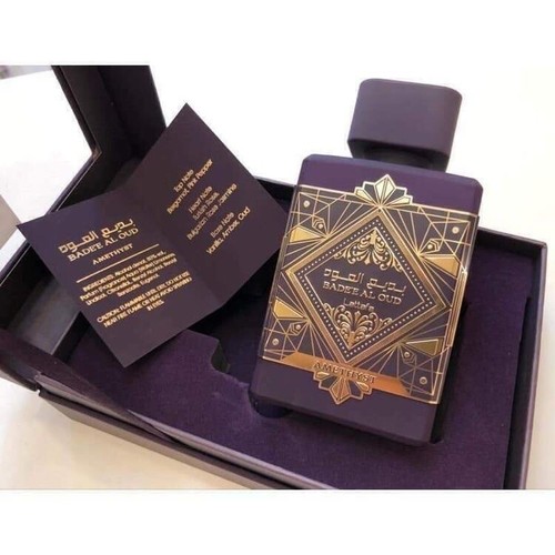 LATTAFA BADEE AL OUD AMETHYST FOR UNISEX EAU DE PARFUM 3.4 oz /100