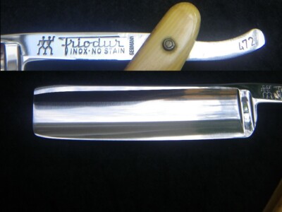 Razor J.A.HENCKELS SOLINGEN ZWILLINGSWERK Friodur INOX NO STAIN