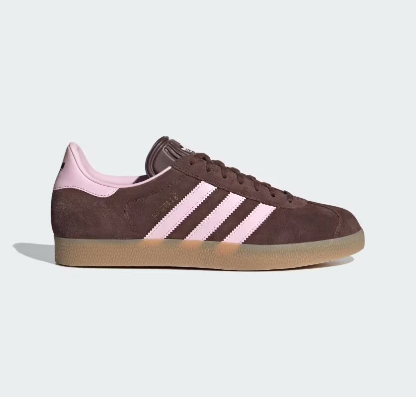 New Adidas Gazelle Suede Shoes - Auburn / Clear Pink (JH5666) | eBay