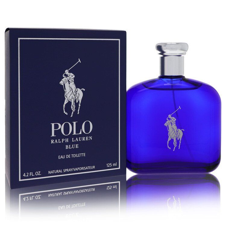 Polo Blue By Ralph Lauren Eau De Toilette Spray 4.2oz/125ml For