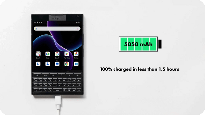 Titan 2 ― 最新QWERTY物理キーボード搭載 Android 15 スマートフォン