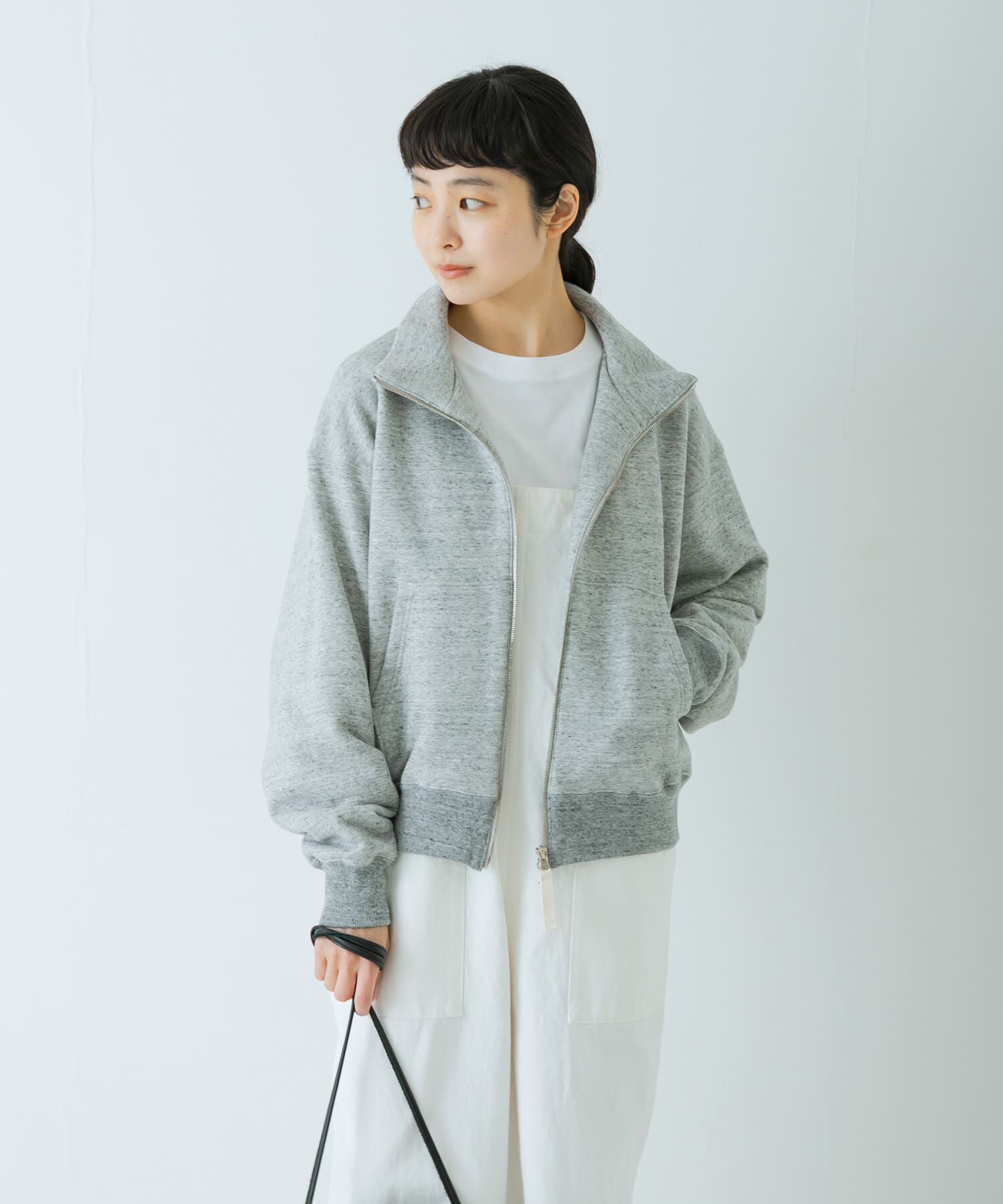 コットンスウェットスタンドジップ（かぐれ）｜ルミネのファッション