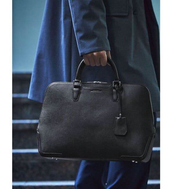 レザー ラウンド ブリーフケース（UNITED ARROWS）｜ルミネの