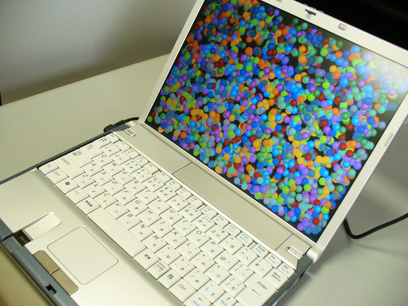 今度は「VersaPro UltraLite タイプVC」をベンチマークでチェック