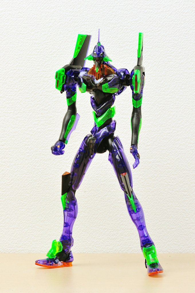 エヴァプラモデル史上初の色付きクリア、初号機の富士急限定モデル