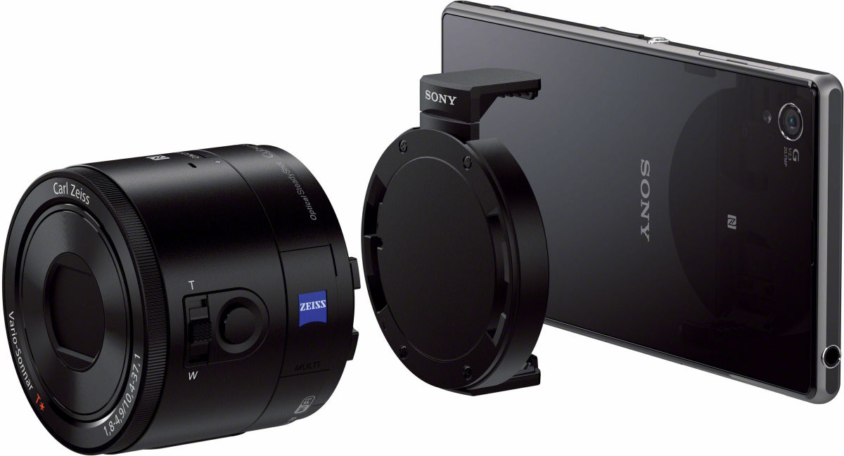 レンズスタイルカメラ「DSC-QX100」「DSC-QX10」の発売日が10月25日に