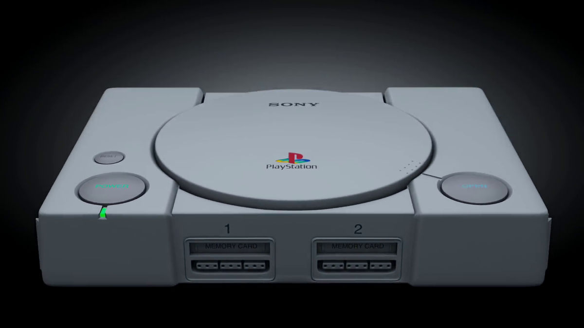 プレステを手のひらサイズに小さくした「プレイステーション