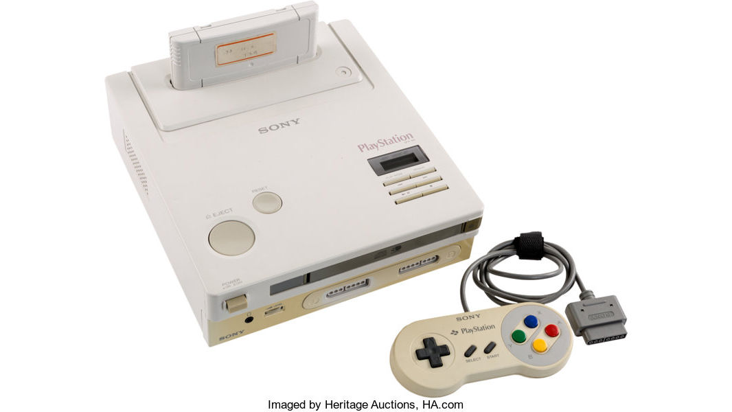 任天堂とソニーが共同開発した幻のゲーム機「Nintendo PlayStation」が