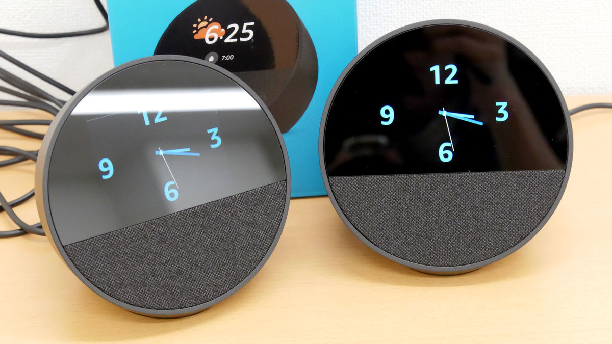 Amazonのスマートデバイス「Echo Spot」の2024年モデルを実際に使用＆2