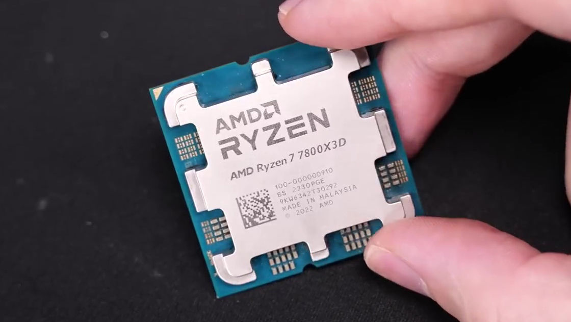本物そっくりな「偽造AMD Ryzen 7 7800X3D」が中古市場に出回っている