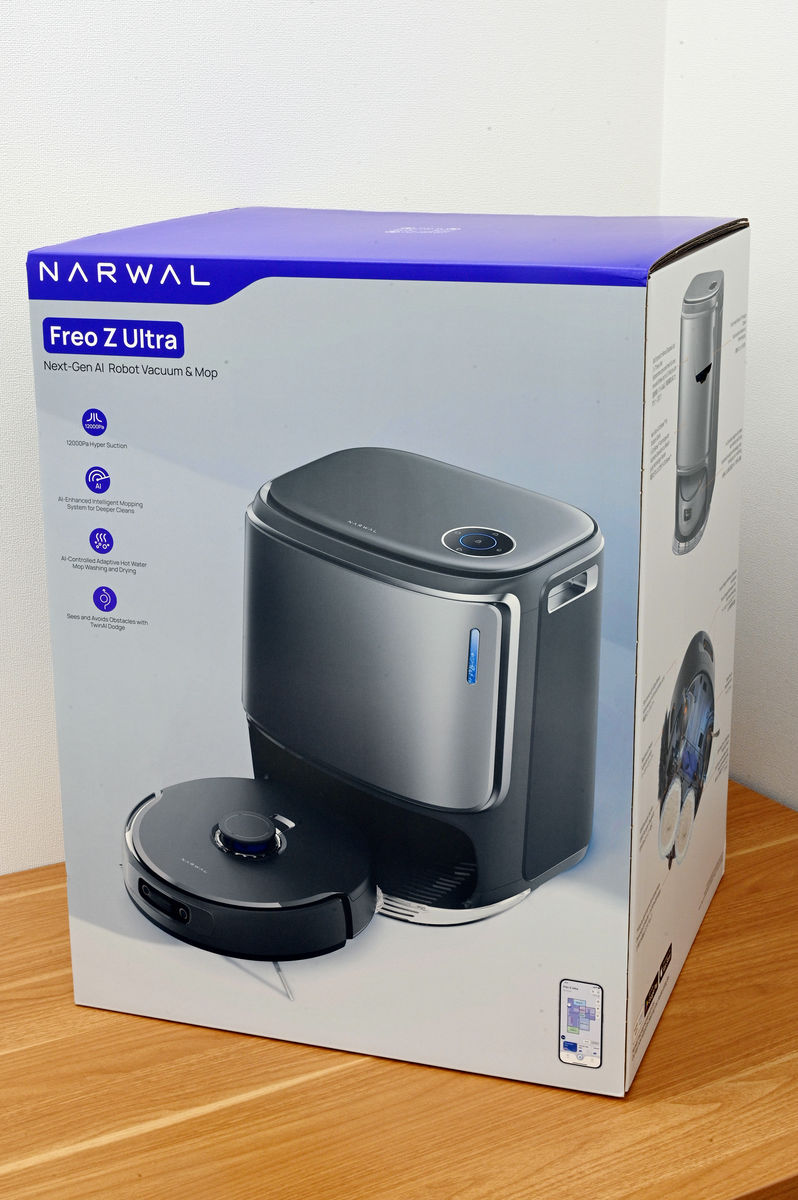 目の前に突然現れた障害物も回避可能で吸引＆水拭きにより部屋を最適に