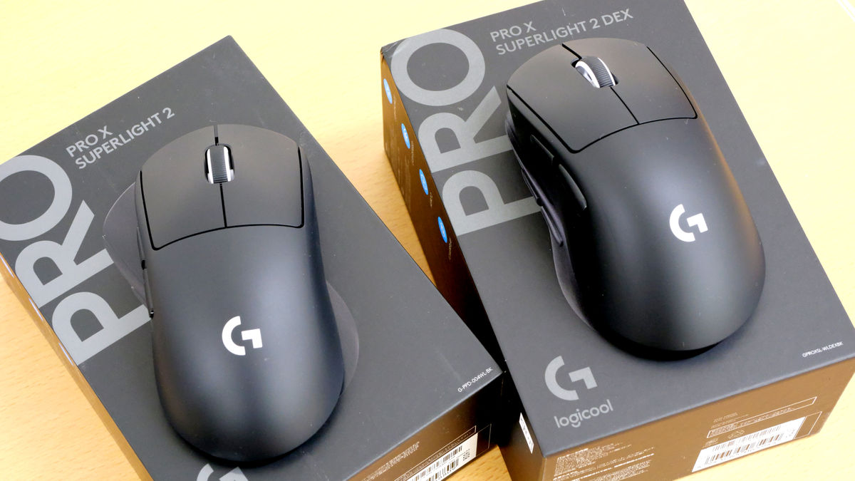 約60gと超軽量・ホールド感抜群なロジクールのゲーミングマウス「PRO X