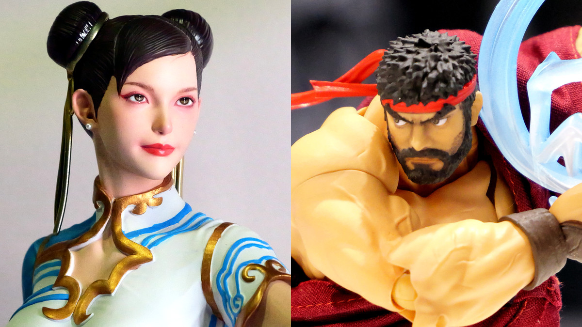 春麗やリュウなど人気格ゲー「ストリートファイター6」のフィギュアを