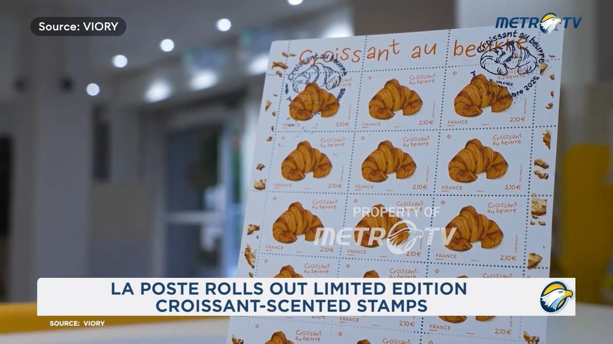 クロワッサンの香りがする切手」をフランス郵政公社が発行 - GIGAZINE