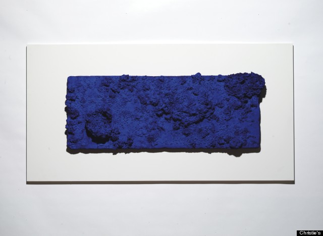 Yves Klein Sponge Relief Expected To Nab $10 Million At Auction