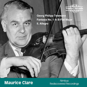 Fantasia for Flute without Bass No. 12 in G Minor, TWV 40:13 (Arr