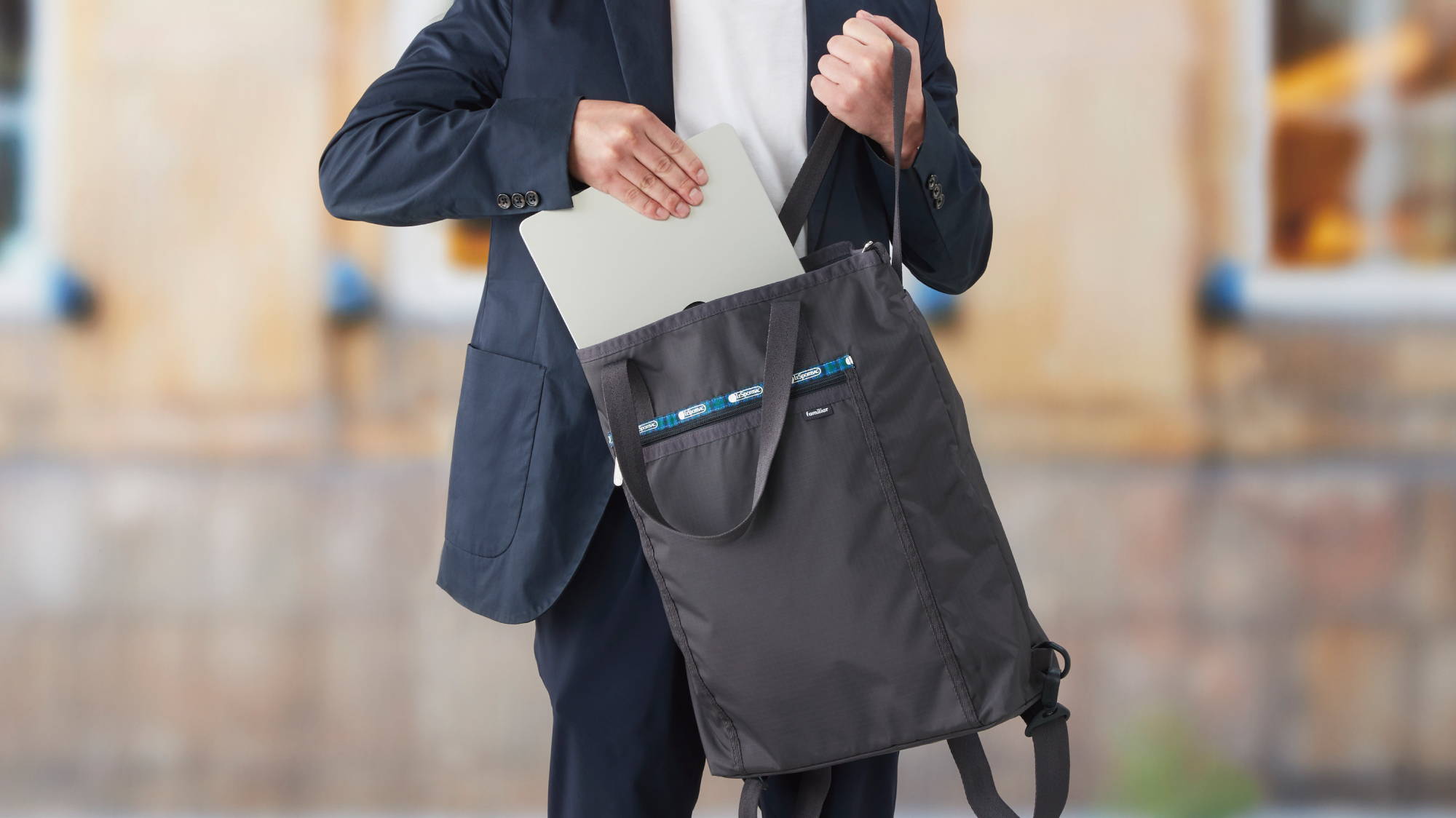 LeSportsac×familiar第3弾！デイリーからお仕事まで、家族でシェアして