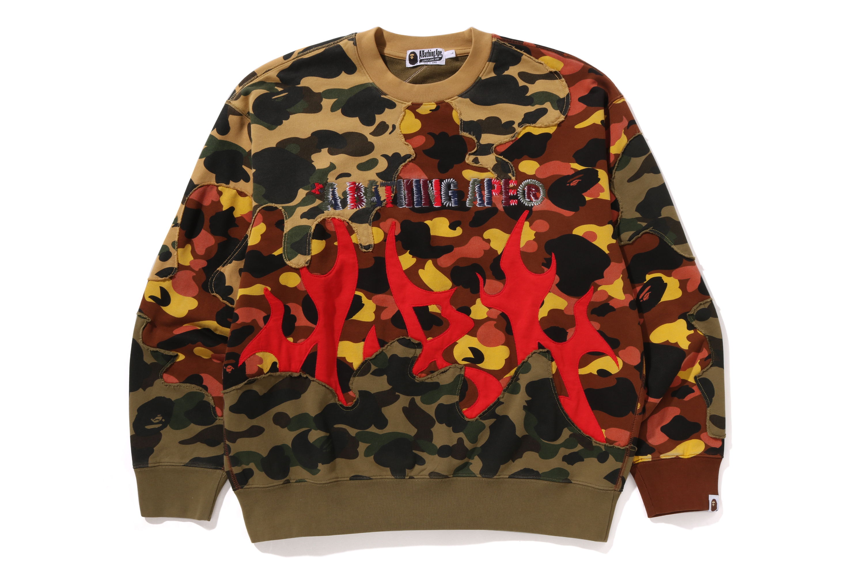 希少✨美品✨初期 カモフラ　ベスト　赤　迷彩　NIGO hiphop BAPE