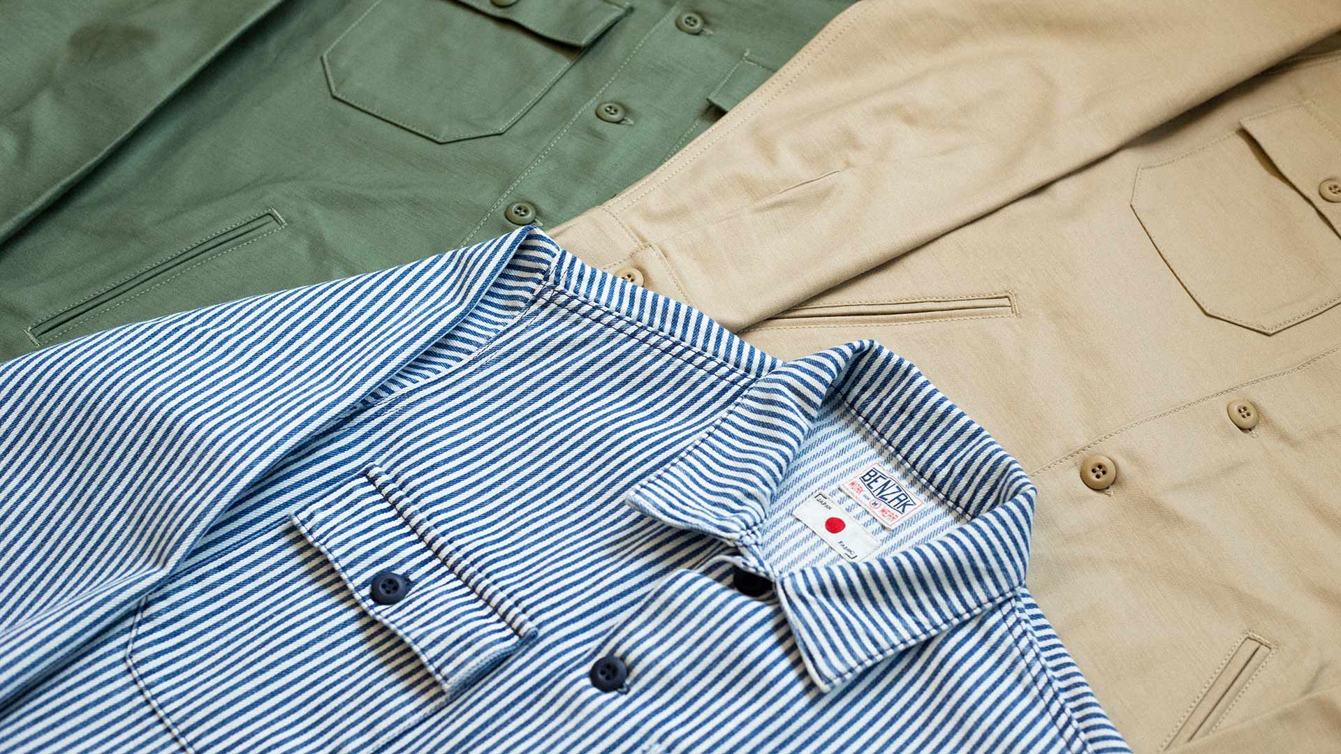 SS23 | BWS-03 MILITARY OVERSHIRT – Benzak Denim Developers