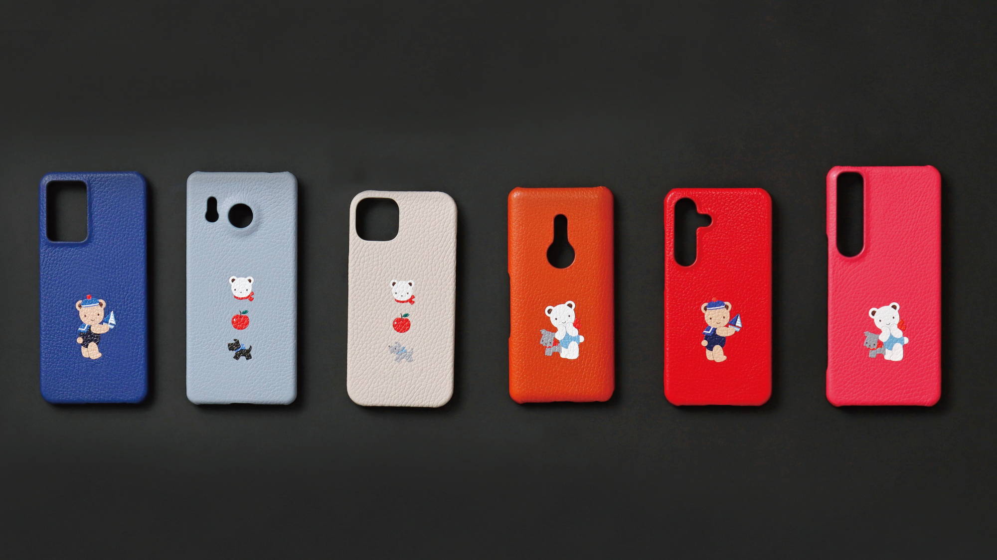 カラー×アート×機種×オプションが選べる、カスタマイズスマホケースに