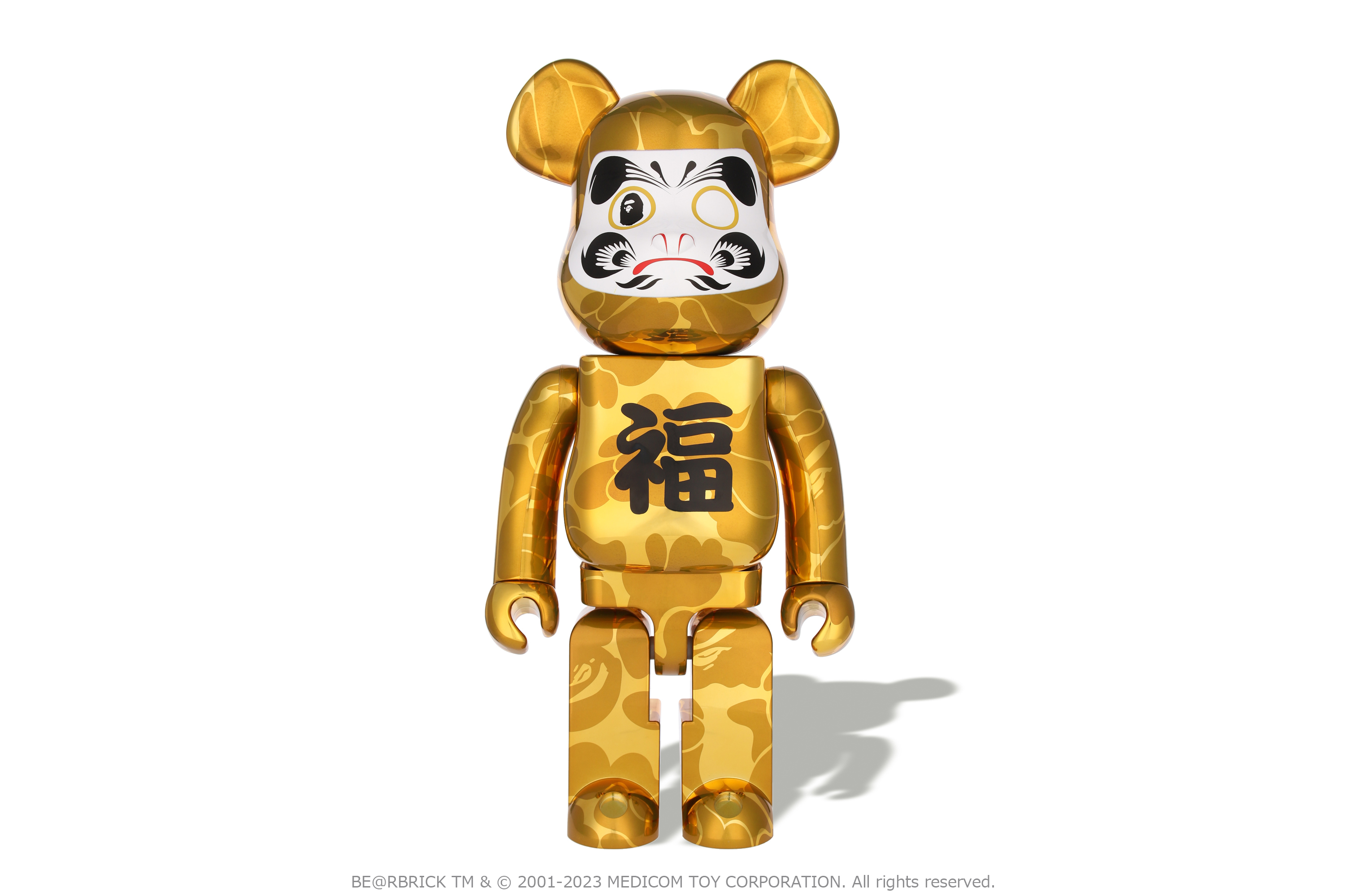 BE@RBRICK BAPE®︎ 招き猫 銀メッキ / 達磨 金メッキ / 獅子舞 | bape.com