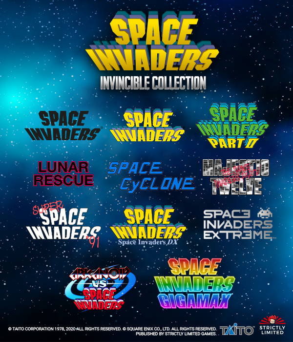 Space Invaders Invincible Collection - Ultra Collector's Edition