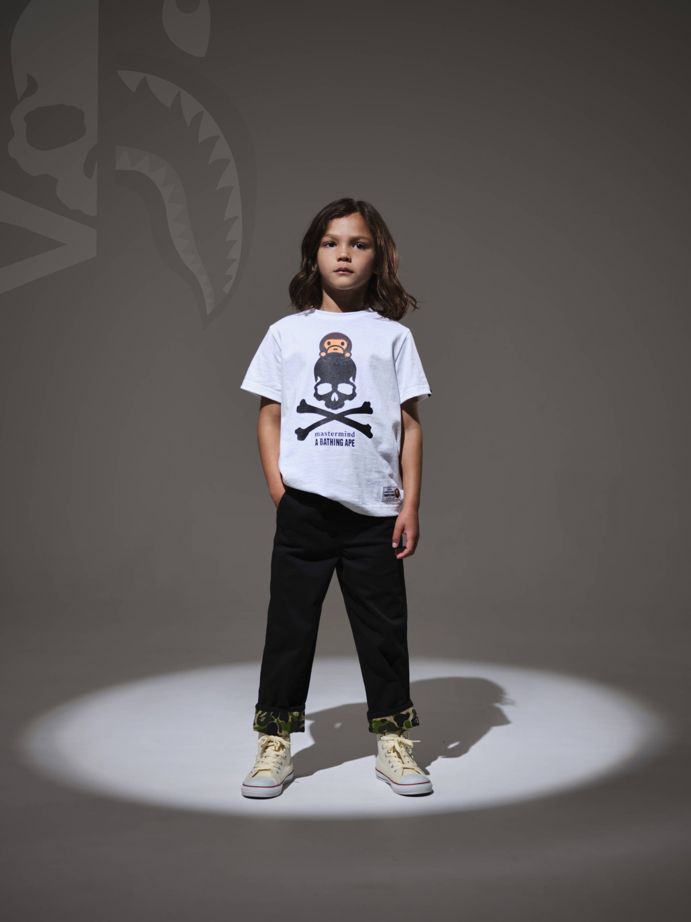BAPE KIDS Tシャツ スカートセット 0ZXTEK309011MGYX-pdp-