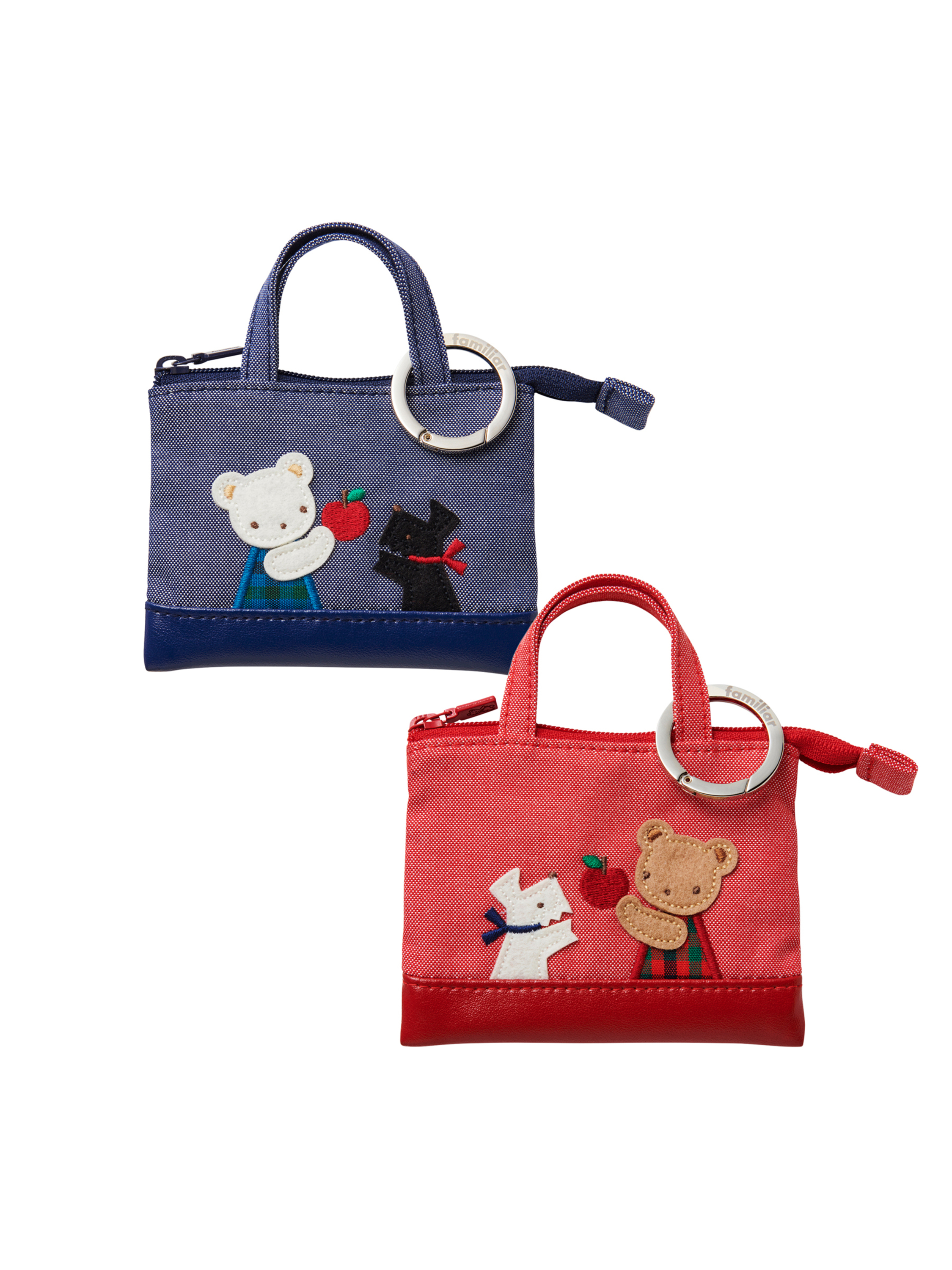 ファミリア ミニバッグチャーム チャームバッグ リバティ バッグ