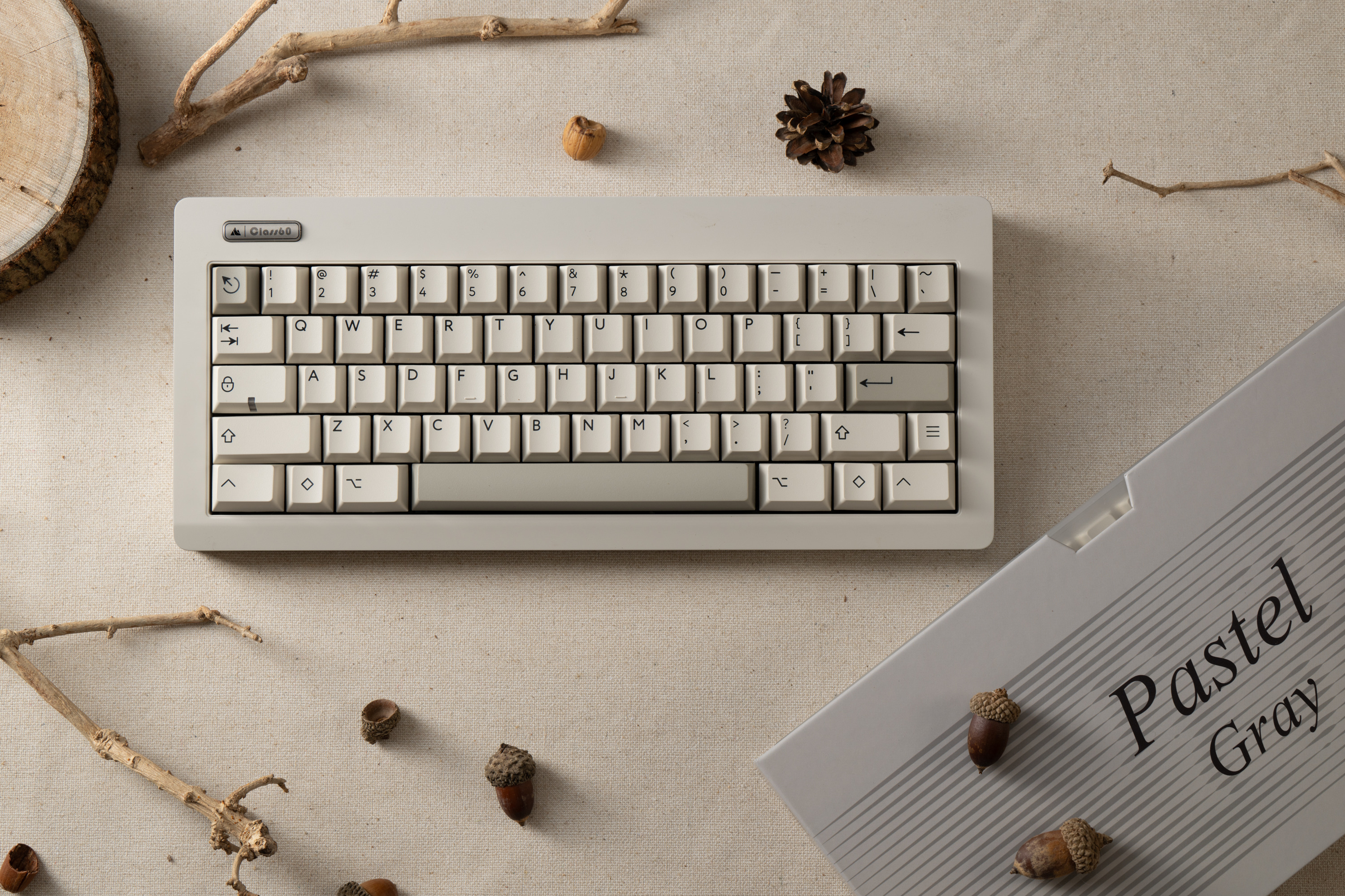 PBTfans Pastel gray – KBDfans® Mechanical Keyboards Store
