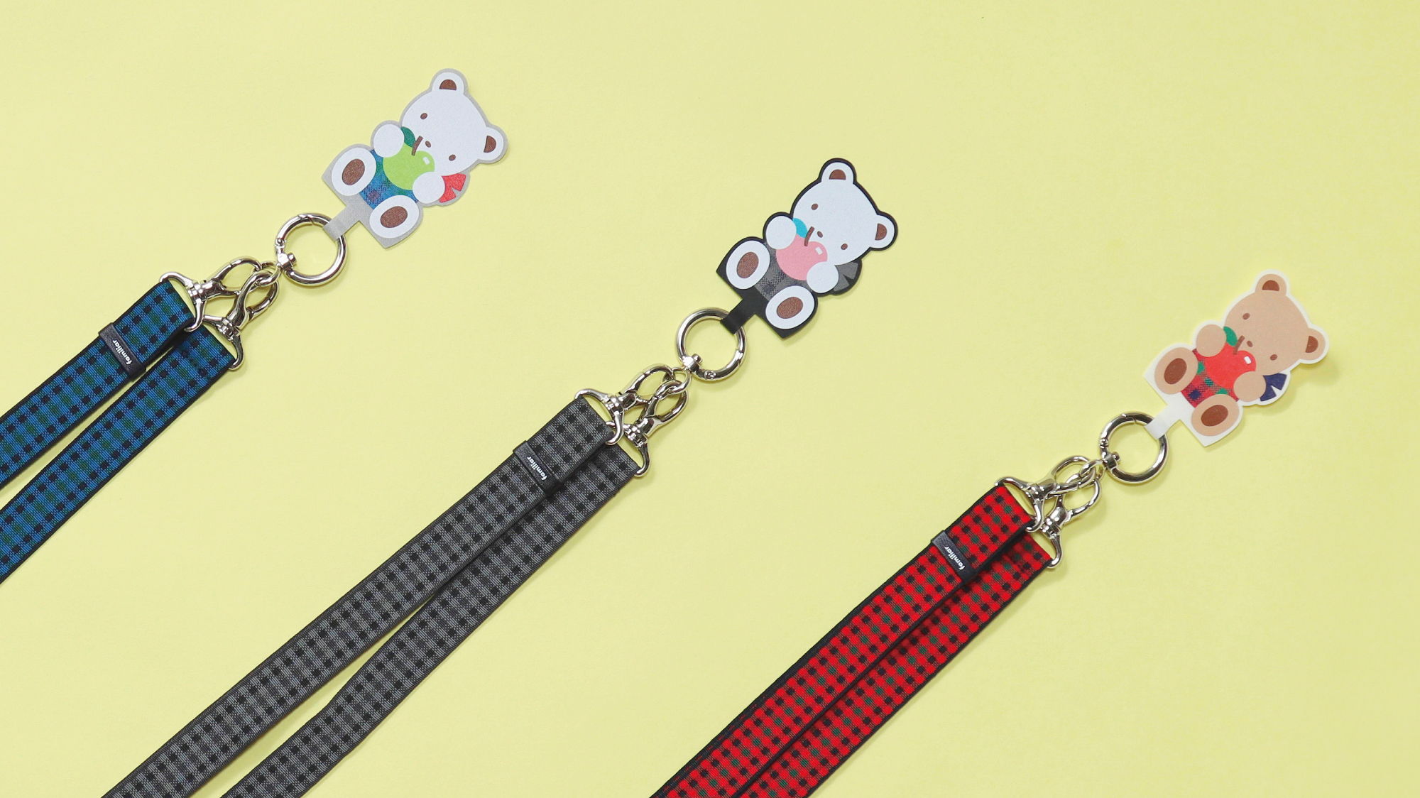 大人気のショルダーストラップに新たなデザインが追加！定番アイテムに