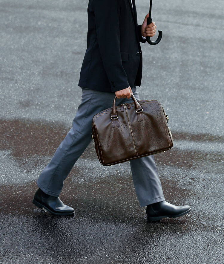 スタッフ愛用品 プロータ 防水ジッパーソフトブリーフ / 土屋鞄製造所