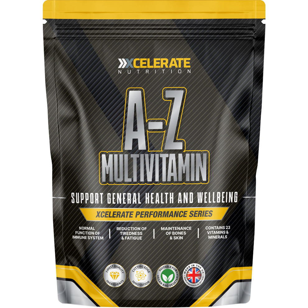 A-Z Multi Vitamins & Minerals Vegan Tablets – XCelerate Nutrition