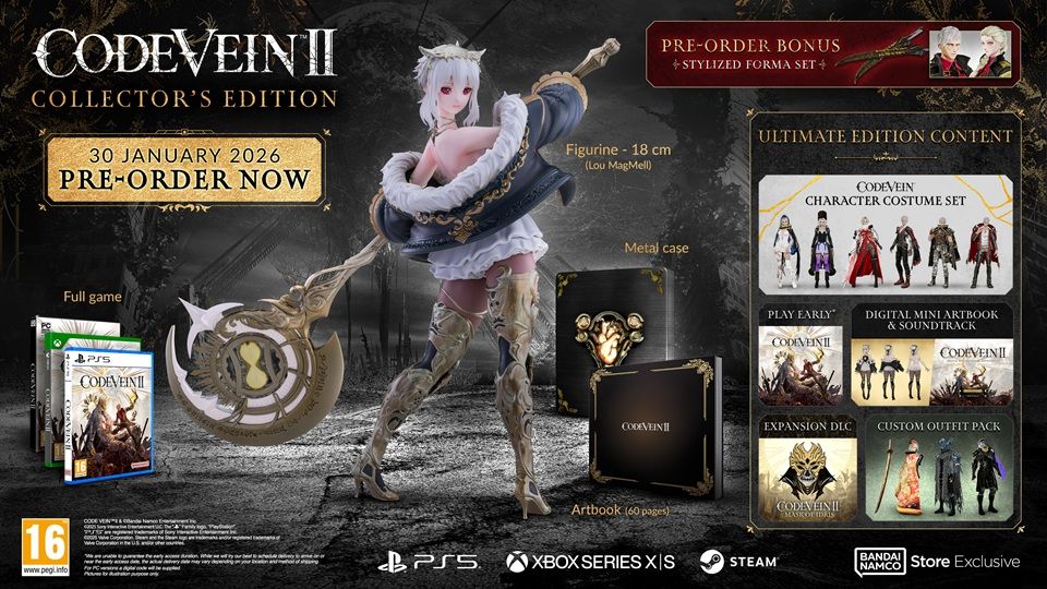 CODE VEIN II - Collector's Edition [XBXSX] | Store Bandai Namco