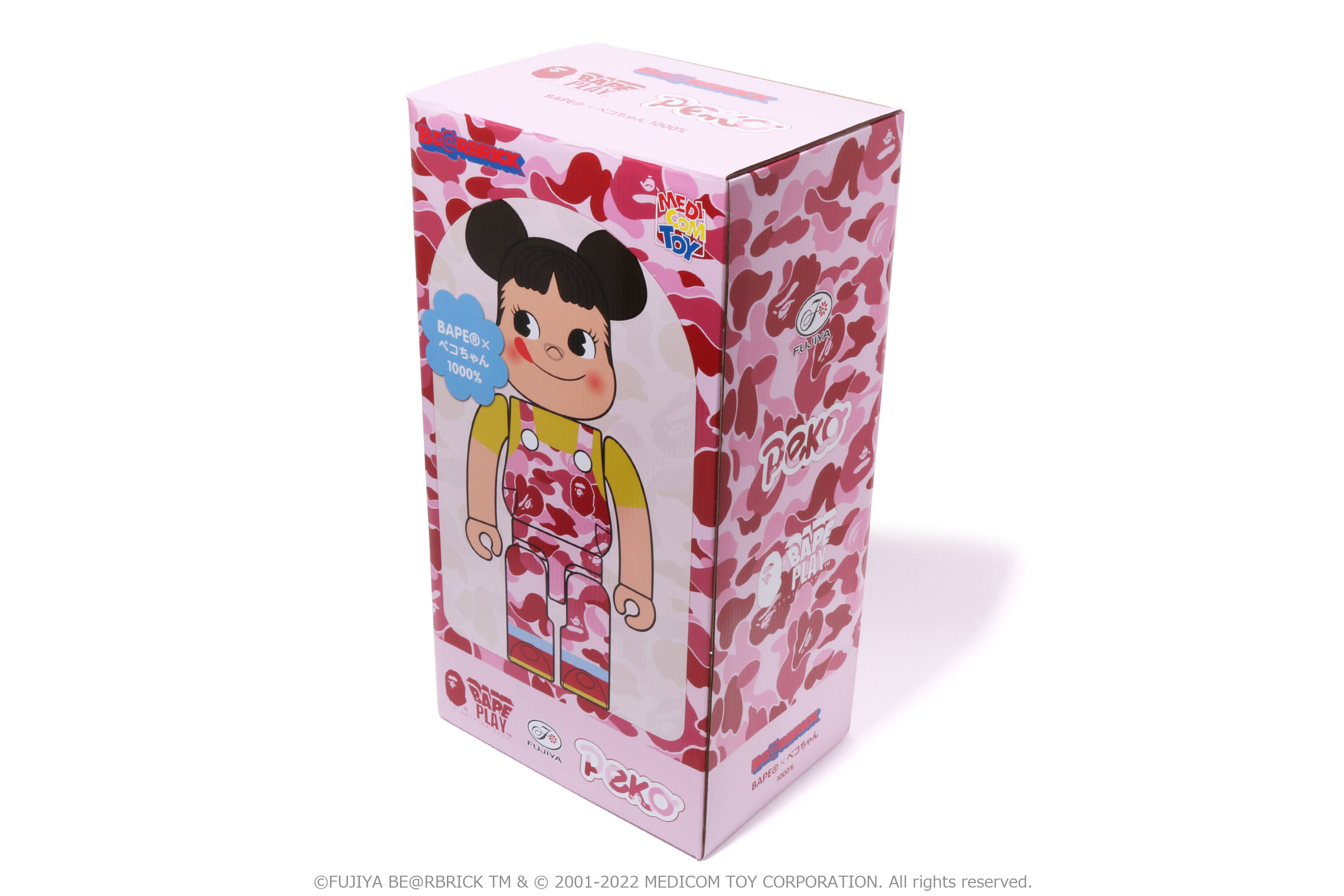 BAPE®︎ × FUJIYA ペコちゃん × BE@RBRICK | bape.com