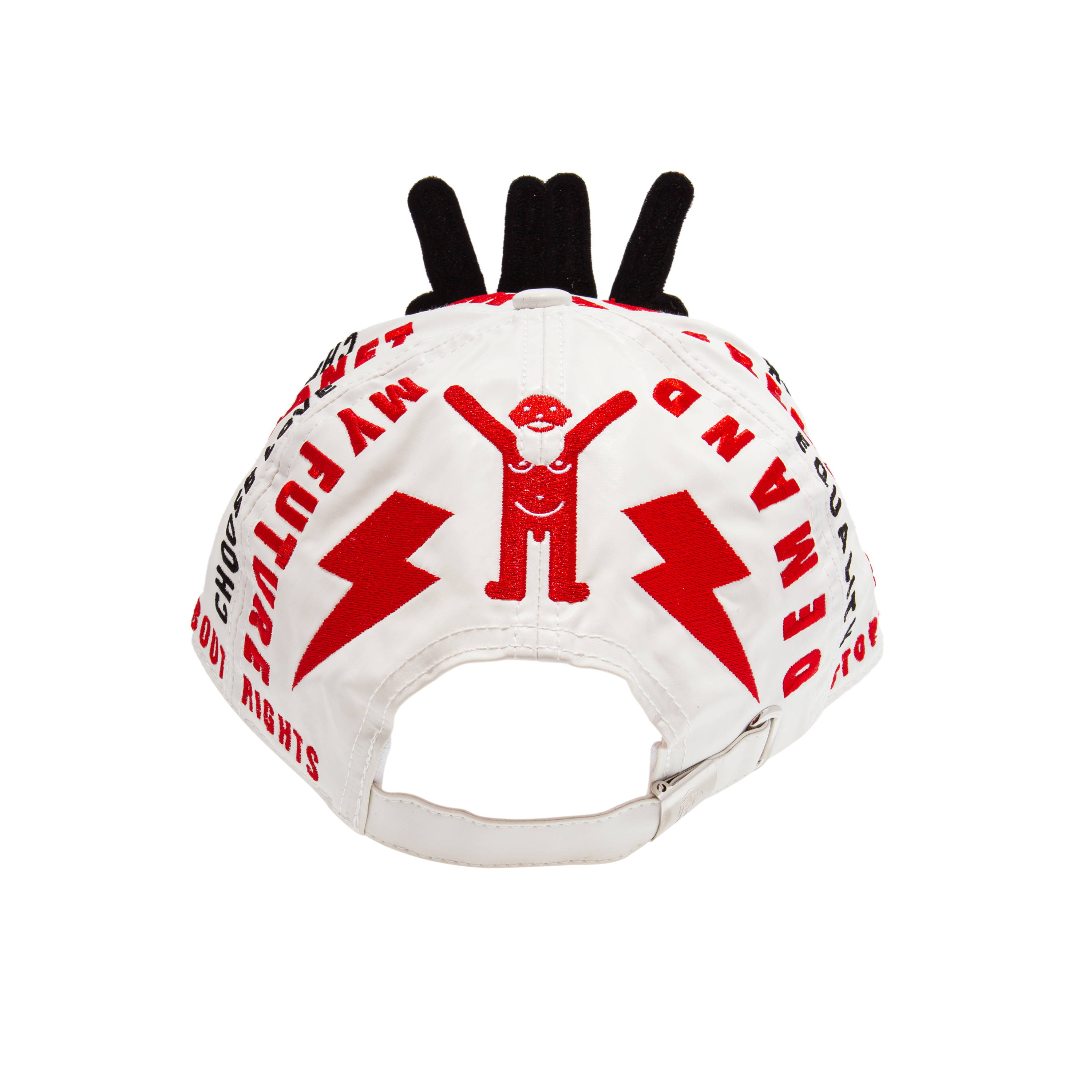 White W.A.R. Words Cap – Congruent Space *₊˚⁎*₊