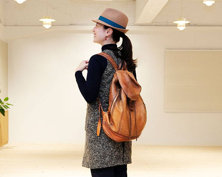 つくる人 楽しむ人 Vol.1「トーンオイルヌメ ソフトバックパック