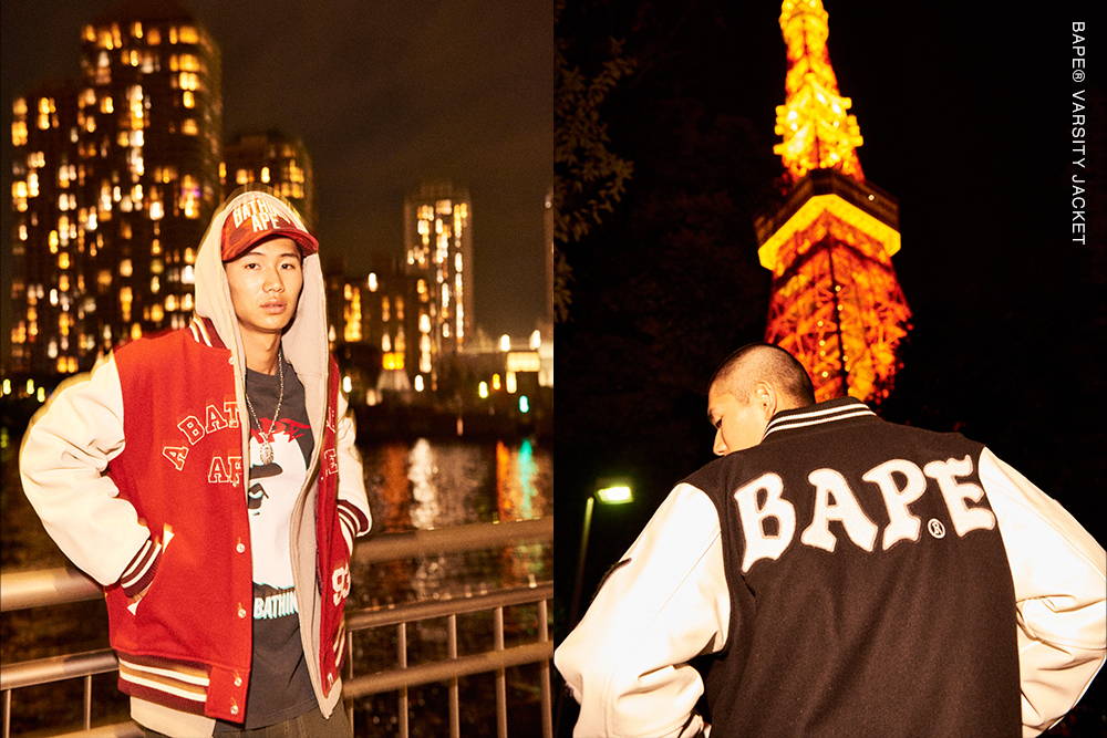 VARSITY JACKET LOOK BOOK | bape.com