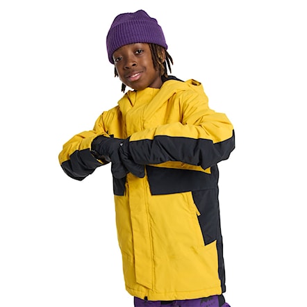 Snowboard Jacket Burton Kids Ascutney goldenrod/true black
