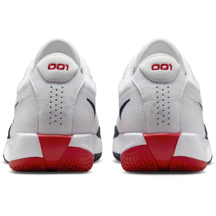 Nike AIR ZOOM G.T. CUT ACADEMY - Men's basketball shoes - white