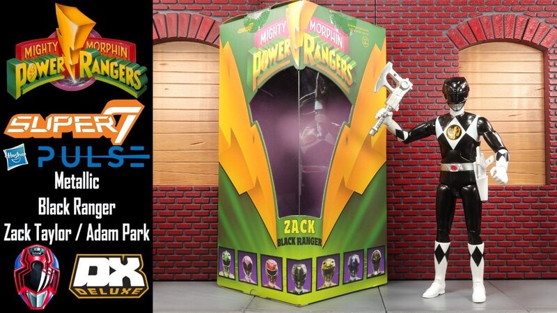 Mighty Morphin Power Rangers Deluxe Wave 01 - Black Ranger Video