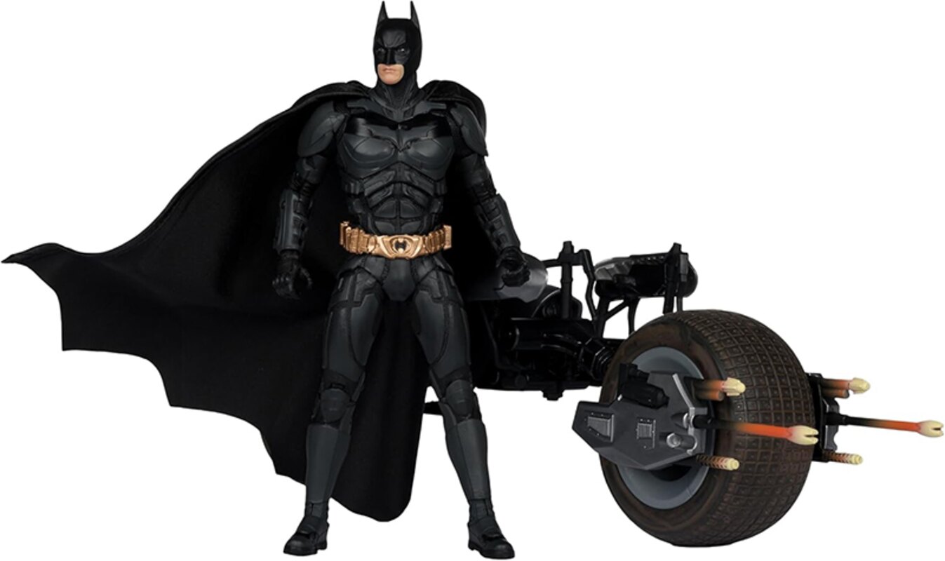 Official Images: McFarlane Toys DC Multiverse Batpod and Batman